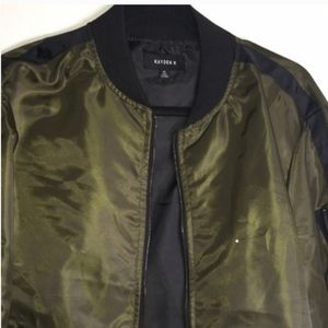 Kayden K, Men’s Jacket, Medium, Green & Black